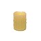 Melrose 4" Yellow LED Lighted Dripping Flameless Pillar Candle